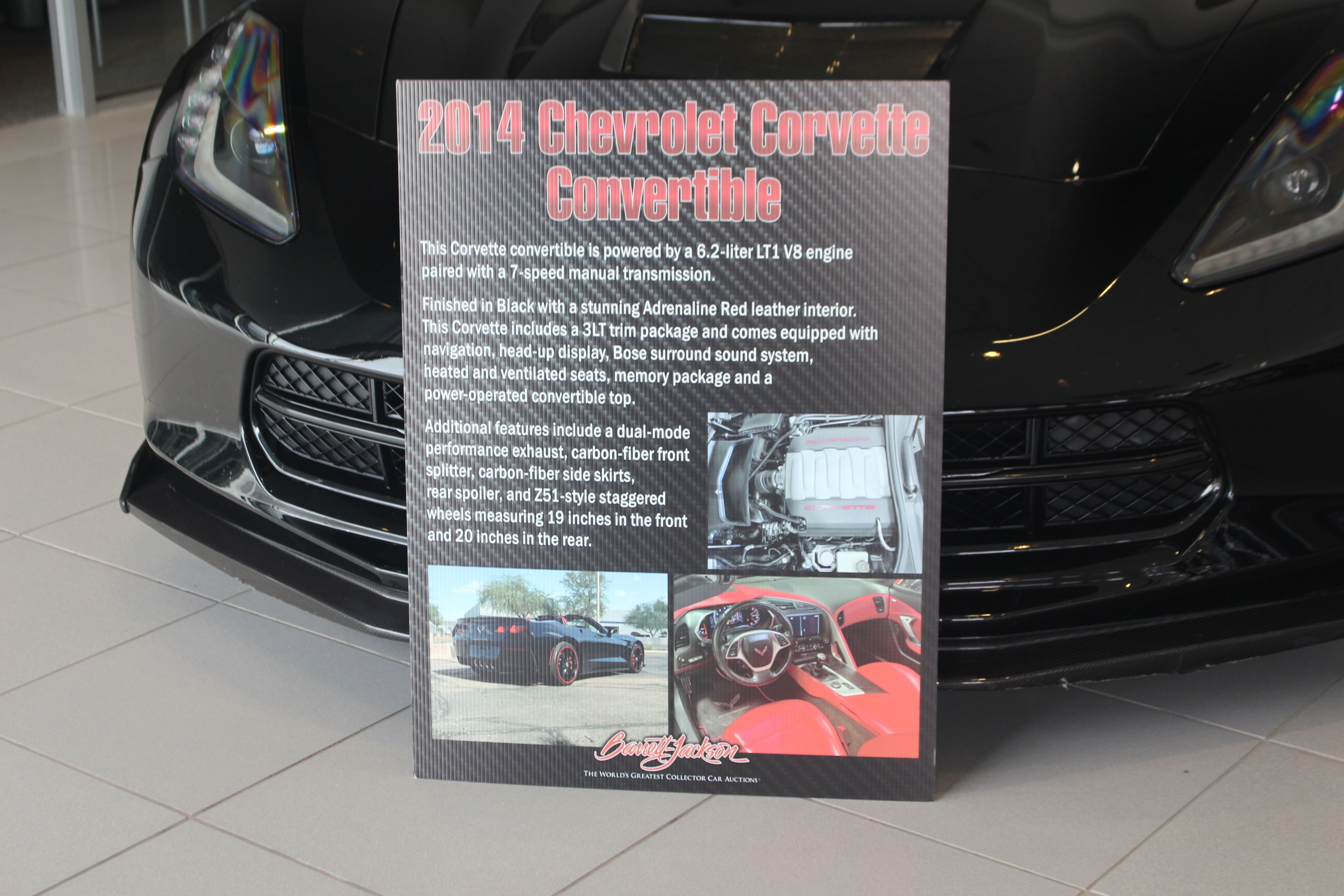 2014 Chevrolet Corvette Stingray 3LT